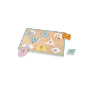 Steckpuzzle mit Griffen Formen