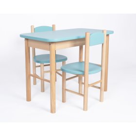 OURBABY babyblaues Tisch- und Stuhlset, Ourbaby®