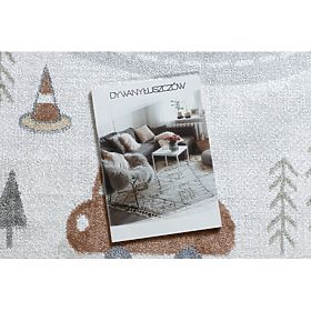 Teppich BONO 8436 Autos, Straßen creme / hellgrau, F.H.Kabis