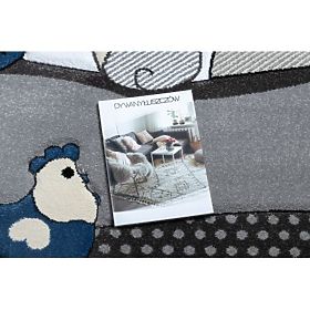 Teppich PETIT FARM TIERE, blau
