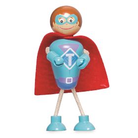 Tidlo Holzfiguren Superhelden, Tidlo
