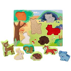 Touch-Puzzle 3D Waldtiere