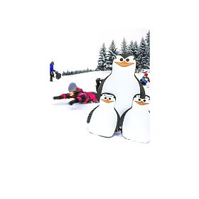 Tuki-Schneegleiter aus Schaumstoff