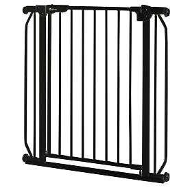 Tür-/Treppensicherheitsbarriere – schwarz