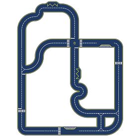 Vilac Beidseitige Rennstrecke Vilacity