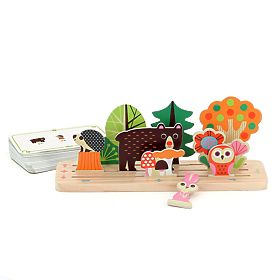 Vilac Holz-Logikspiel Baue es richtig! Wald