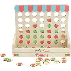 Vilac Holz-Reisespiel Tic Tac Toe, Vilac