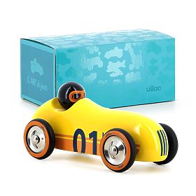 Vilac Holzauto Old Sport Compet gelb, Vilac