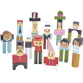 Vilac Holzbausteine Figuren