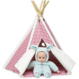 Vilac Mini-Tipi kariert