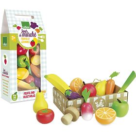 Vilac Obst- und Gemüseset aus Holz