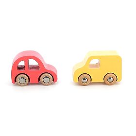 Vilac Set aus 4 Holzautos City Vilacity