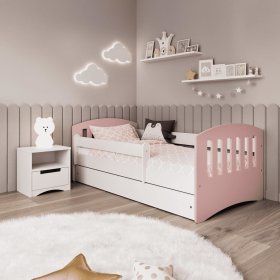 Kinderbett Classic - Puderrosa, All Meble