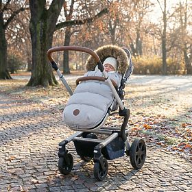 Winterfußsack für den Mouse Kinderwagen – grau