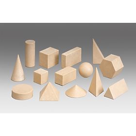 Wissner Holzset geometrische Körper 14 Stück